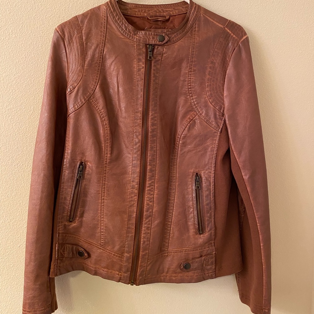 Sebby Faux Leather Jacket